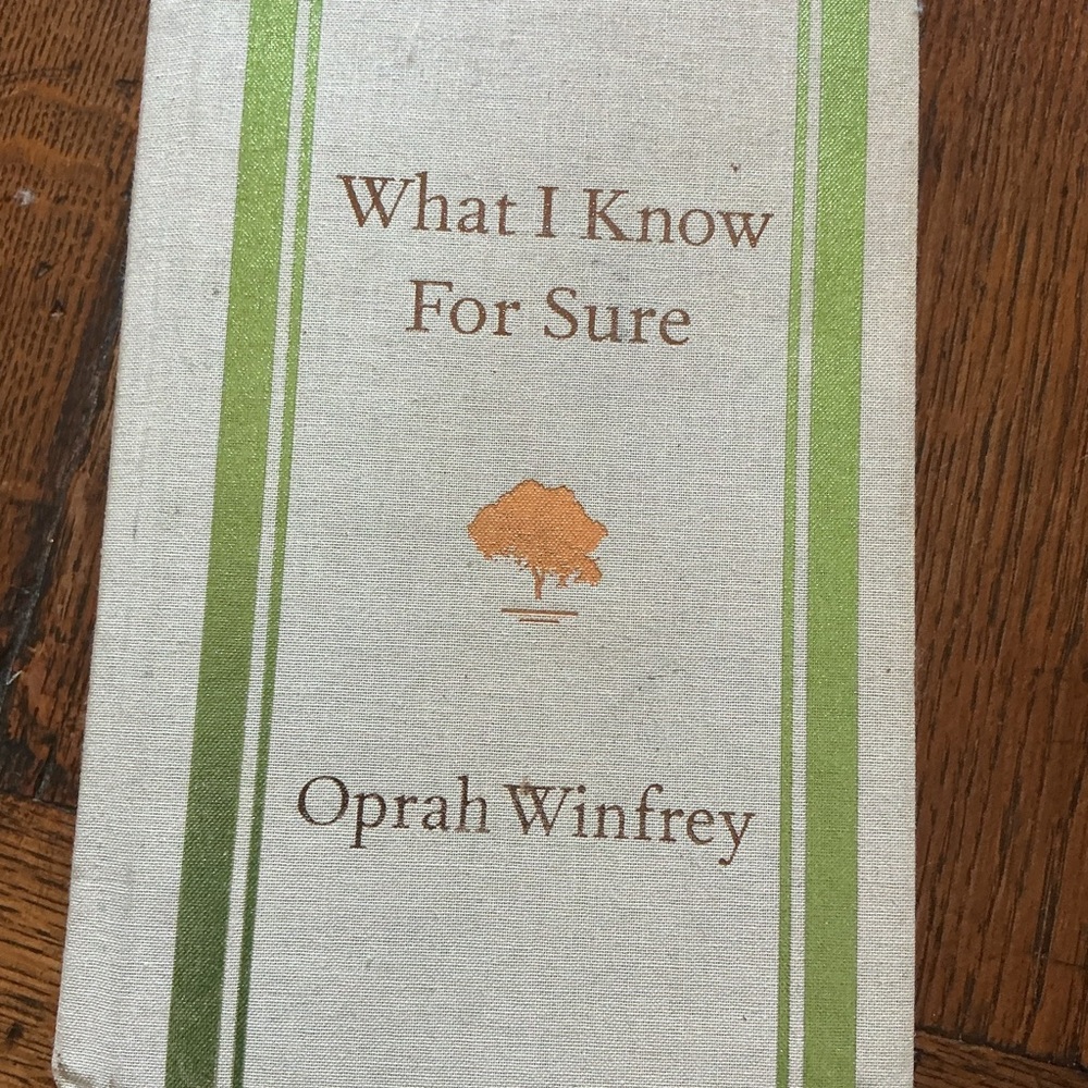 What I Know For Sure Book by Oprah Winfrey